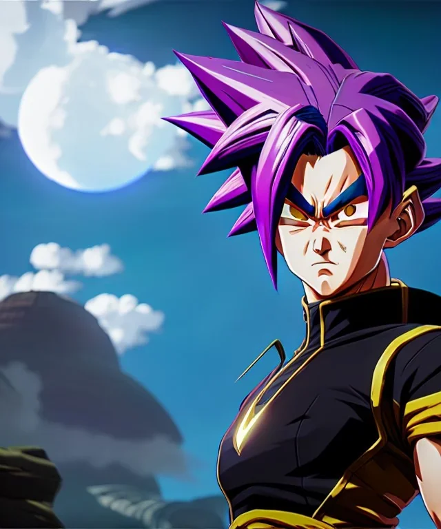 Dragon ball Z characters ,midjourney style, 8k, photorealistic, cinematic lighting, dramatic, atmosphereric,