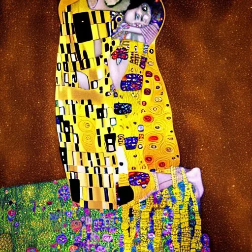 DNA in a nucleus by klimt