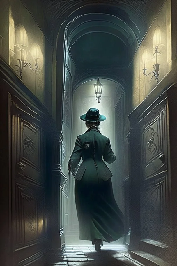 With the knowledge and wit inherited from her legendary father, Agatha Holmes navigated the treacherous corridors and guarded halls of the castle. Each step was calculated, every movement a carefully choreographed dance of stealth and evasion. Her heart pounded in her chest.