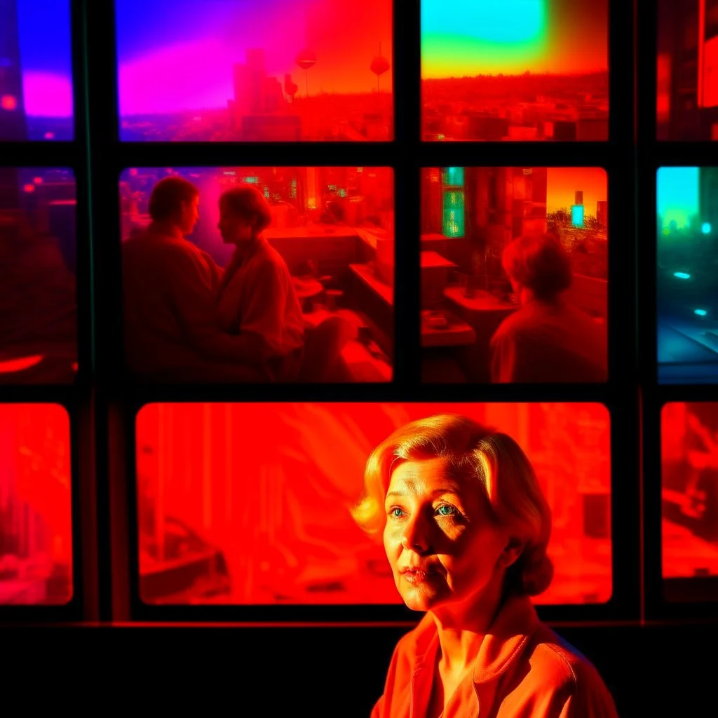 Masterpiece1:3, award-winning, highest quality, in the styles of Moebius and Jean Giraud, with a very realistic cartoony style. Subject: Comic Book Time Lapse (Masterpiece) vintage photos glued into a comic book arranged in panels of the same woman, in the top left panel the woman is a (hyperrealistic:1.7) young, slender and attractive, then, in each picture going horizontally a time lapse occurs as she grows (ugly:1.6) old, sadder, more depressed and fatter,Fujifilm XT3, Fujifilm Velvia 50