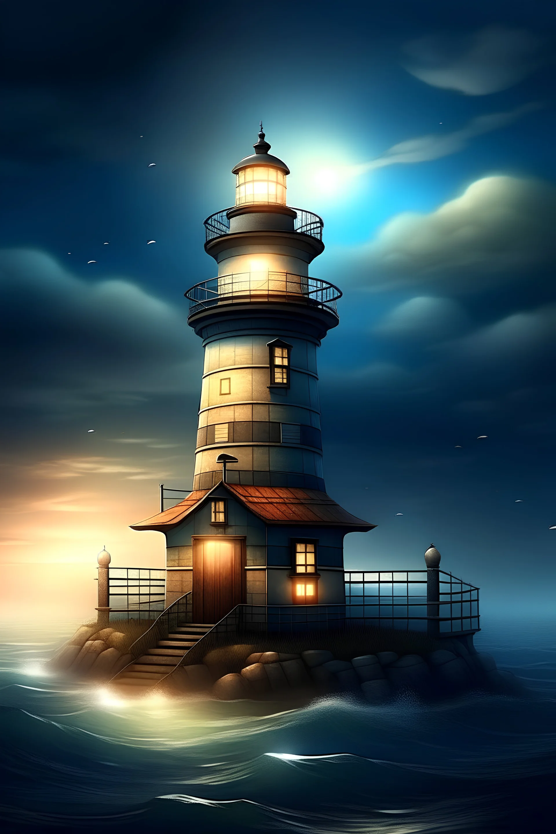 Imaginary light house 2080