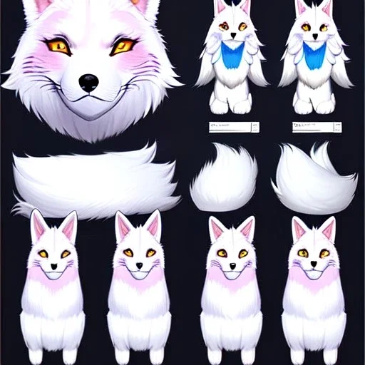  a fox fursona, well drawn, 8k, high quality, realistic, masterfully drawn, fur, furry, fursona reference sheet, in frame, full body portrait, anthropomorphic, screen for a face, backlighting, soft coloring, pastel coloring, animal legs, paws