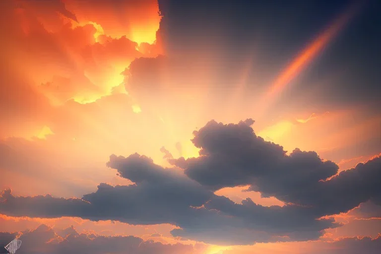 clouds, sunset, photography