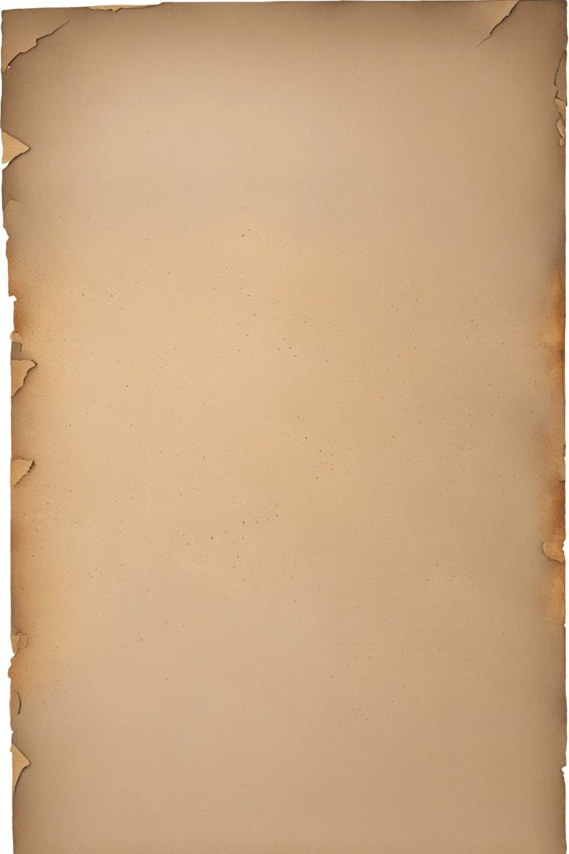 antique unbleached paper lightly stained at bottom corners