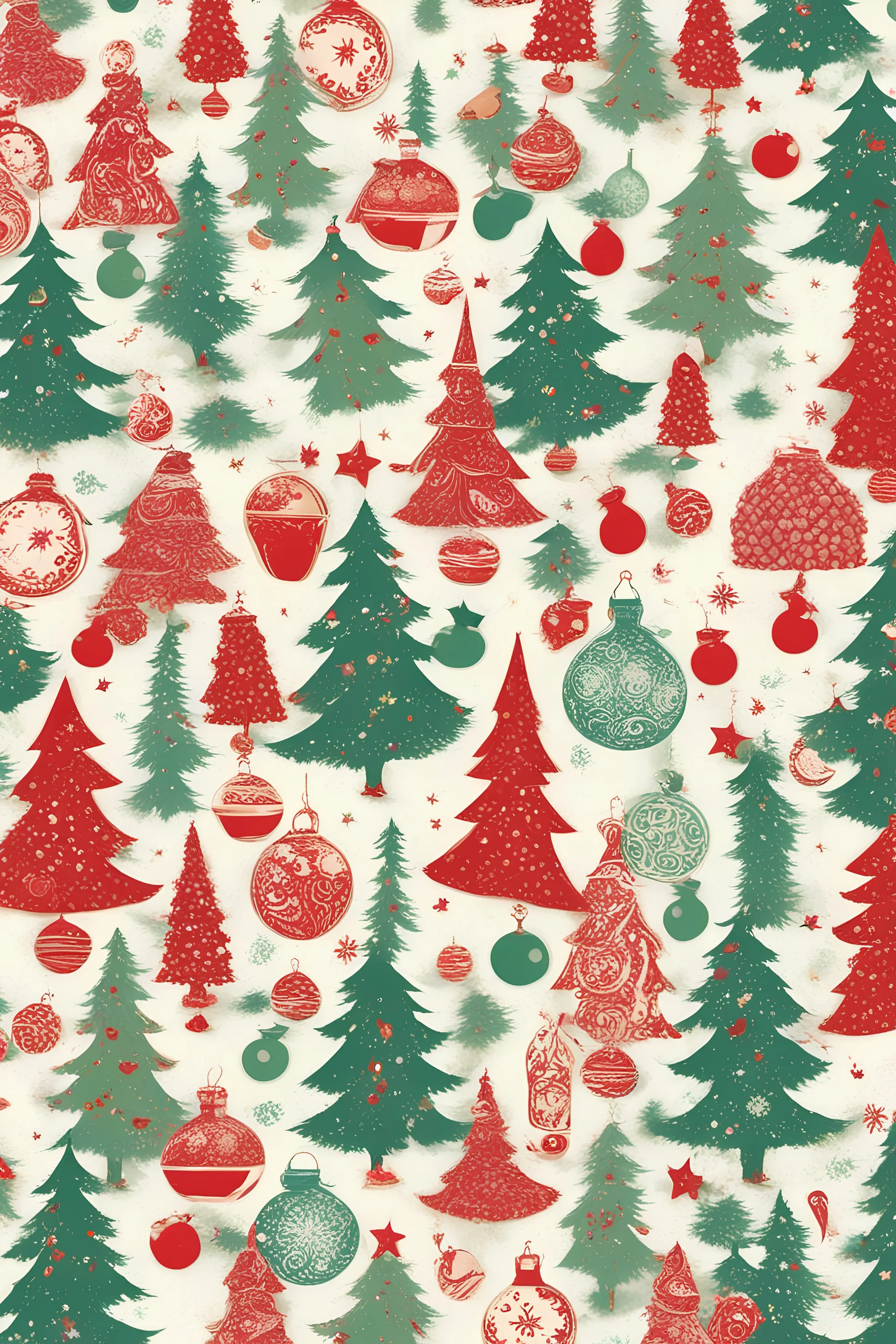 christmass background pattern whit gits