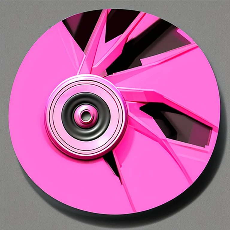 Pink CD-R design