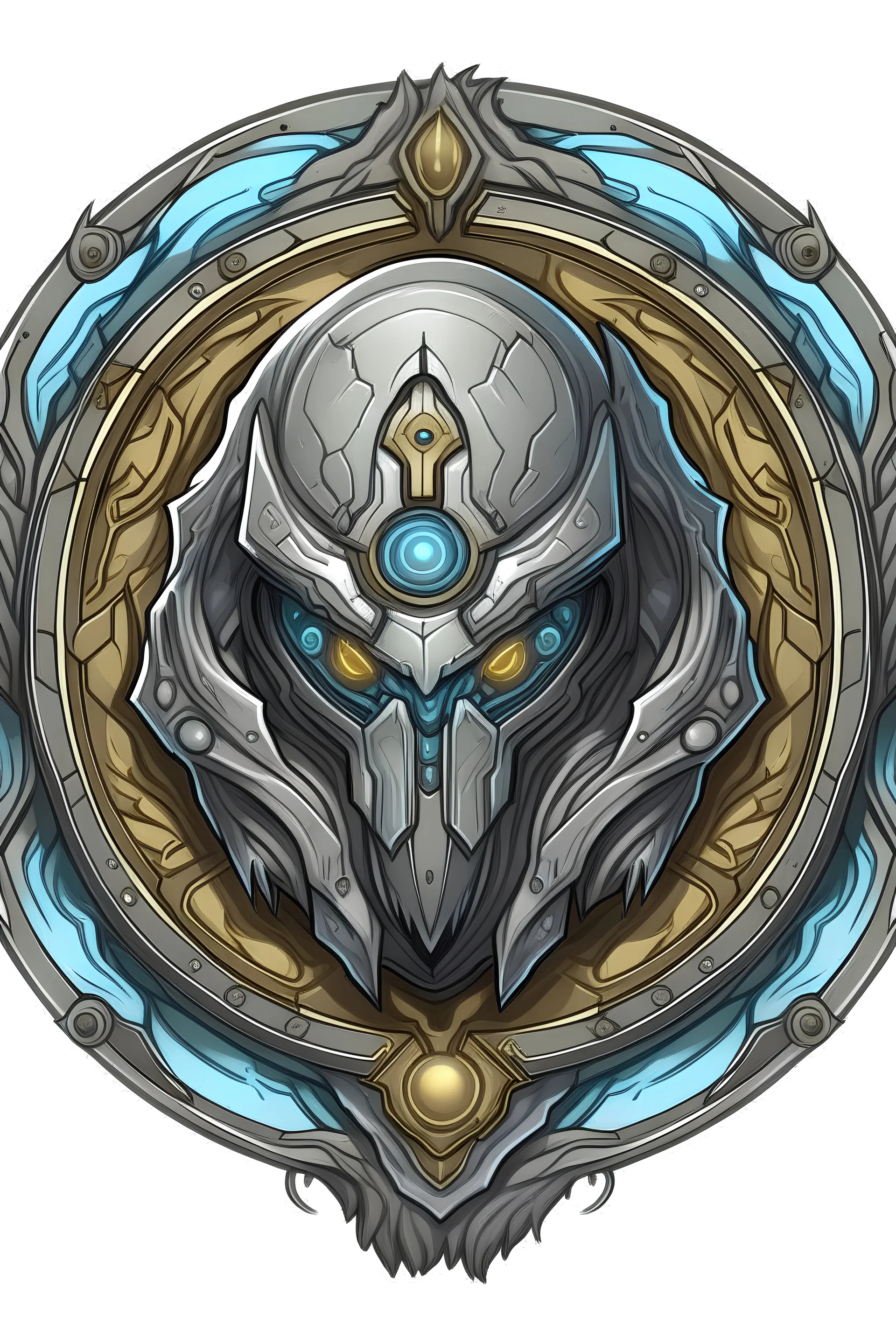 vtt token top-down illustration of halo arthog