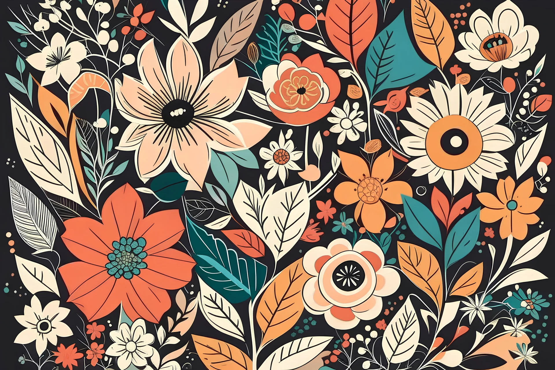 floral graphic