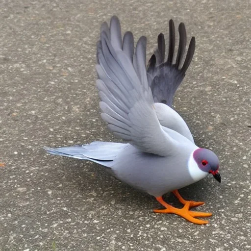 Peace pigeon