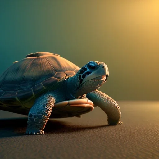 DJ turtle, unreal 5, octane render, cinema4d, redshift render, hyper realistic, cenematic, vibrancy, synthwave, retouch, centered, dynamic lighting, dramatic lighting, 4k, highly detailed, attractive beautiful, realistic, epic composition, holographic,