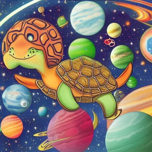 The Turtle and the Eight Planets