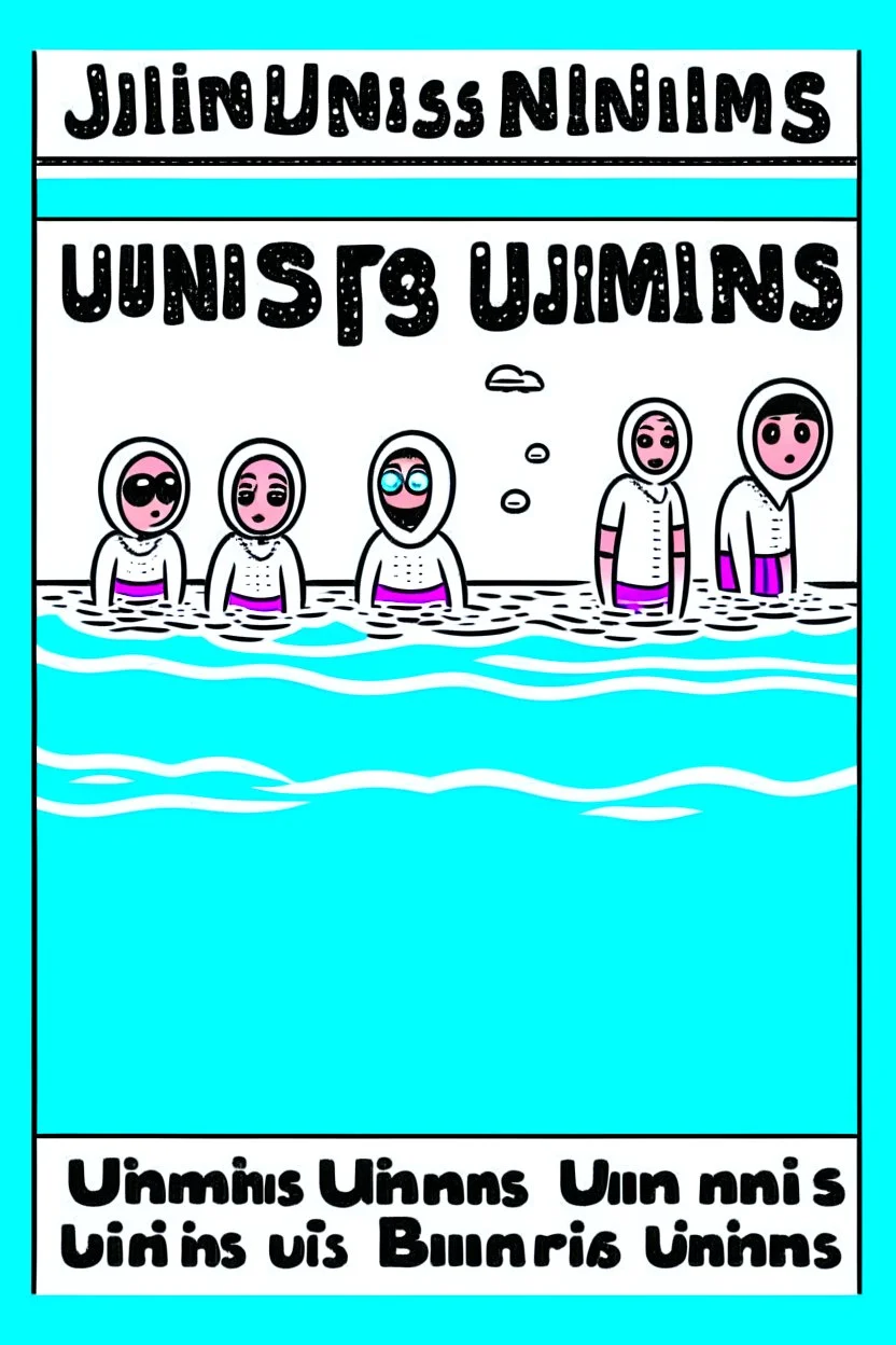 Muslims: swimming in undies