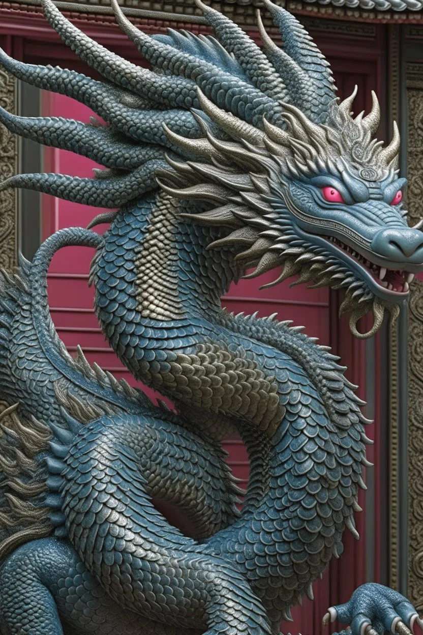 Chinese/Eastern dragon animal , 3d 4k octane render, lifelike, photorealistic, artstation, illustration, smooth, sharp focus, ornate, intricate, complex, highly detailed, digital painting, smooth, art by tom bagshaw, akihiko yosh