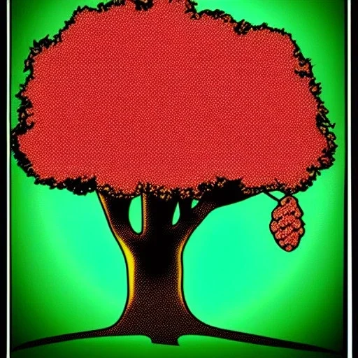 tree pop art