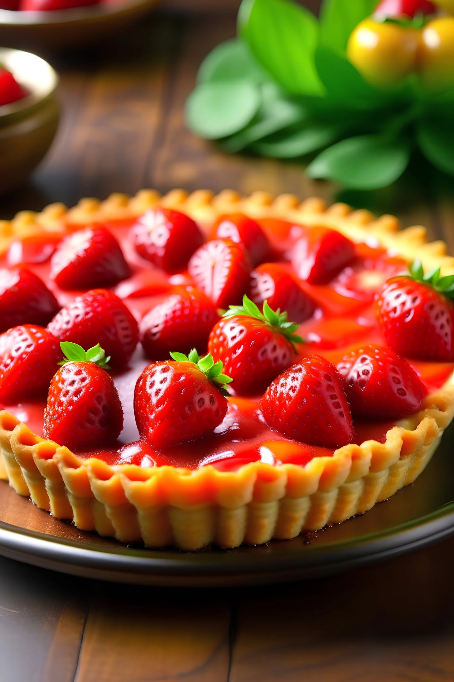 strawberry tart