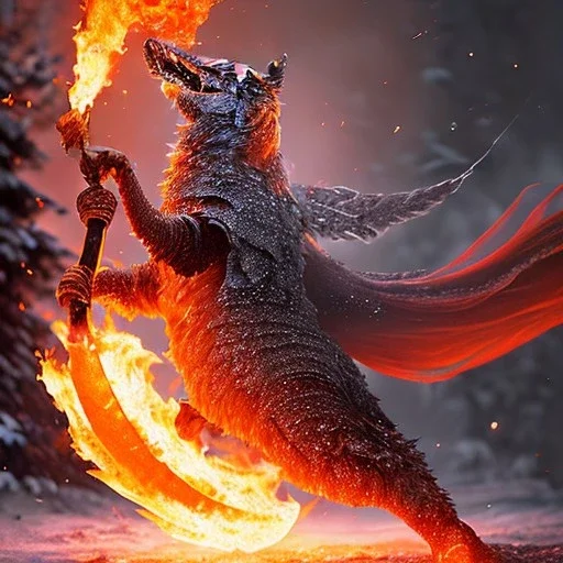 smooth hyper realistic, beautiful Japanese burning lava android battle with knight in crown, pale colors, dark cosmos background, extremely sharp detail, finely tuned detail, ultra high definition, 8 k, unreal engine 5, ultra sharp focus, accurate sword wings, positive smile, lot of details, fit within portrait, Ambiance winter, perfect composition, perfect hair, perfect hands, finger up gestures