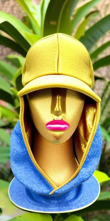 blonde, fashion colors 2023. Gold big ear-rings, shimmer, is merged with small felt cap with visor.Prints: Dots, plants. thick thighs,thick calves,flat belly,curvy fell. NOVEL kind of hoodie, form which condescends with integrated big bag. It is sewed together of pieces, whose color are all denim colors,cream white, brown, lilac and purple, cyan, Apricot Crush,imperial yellow . Big bright purple felt tippet and birght-colored-hood is merged with colorful beanie, with lace. Inside is orange.