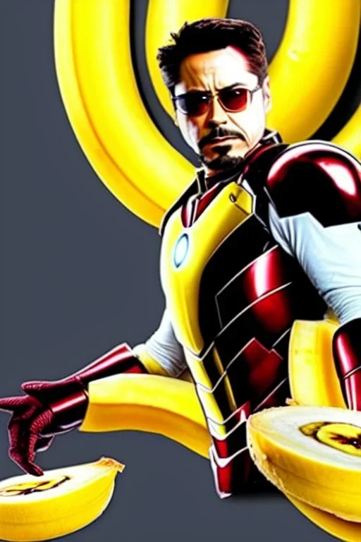 tony stark trips on a banana peel