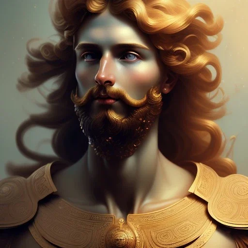 portrait of the god jupiter, greek mythology, intricate, headshot, highly detailed, digital painting, artstation, concept art, sharp focus, cinematic lighting, illustration, art by artgerm and greg rutkowski, alphonse mucha, cgsociety