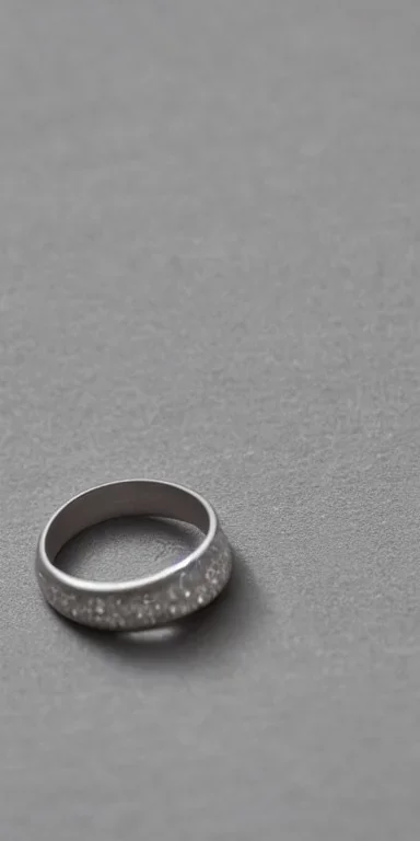 ring with salt and pepper diamond