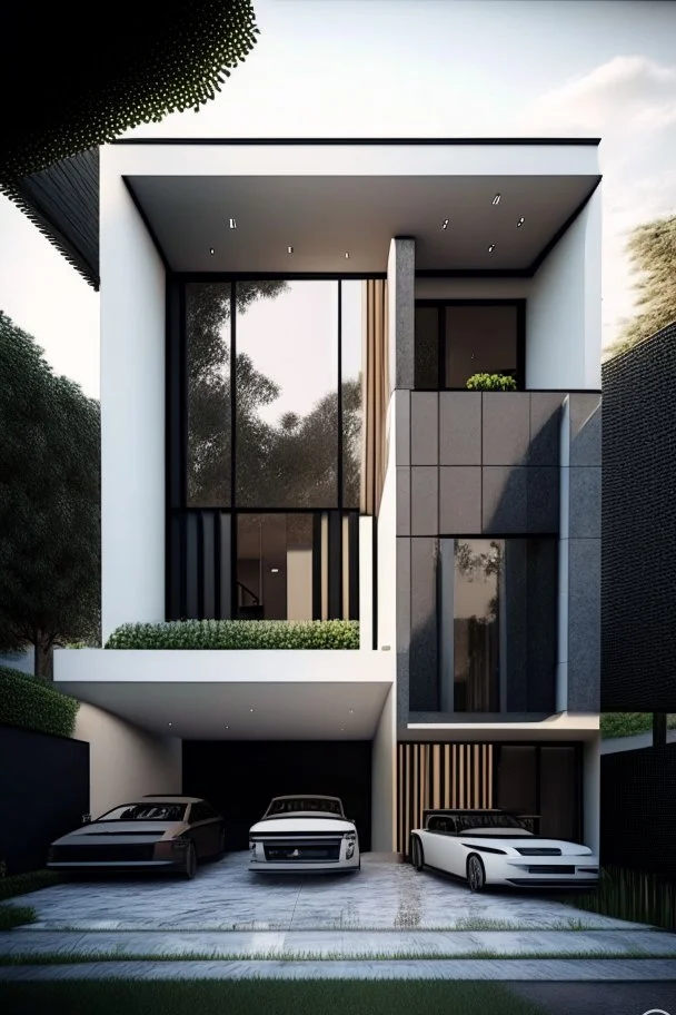 Casa de estilo moderno: Descubre 4 atributos de diseño de la  infraestructura - EHAUS