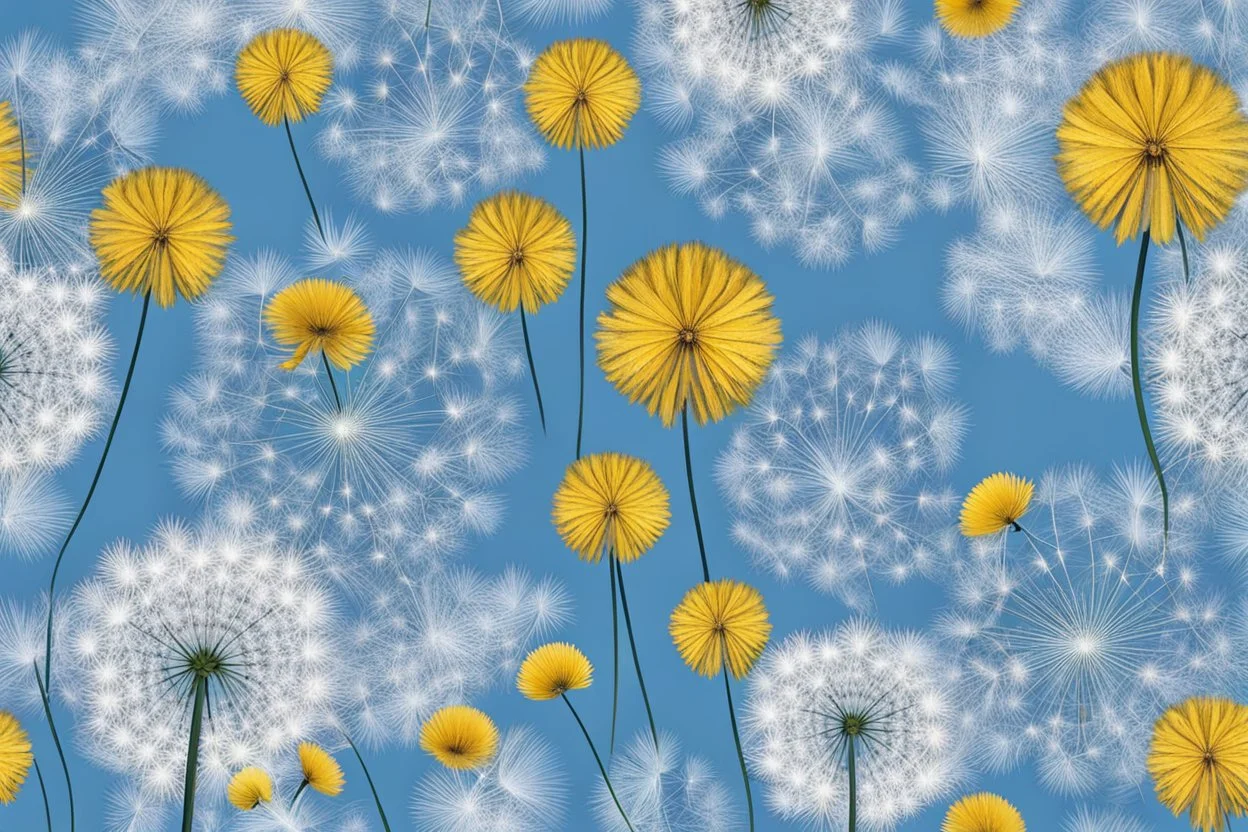 WINDY , summer, harmony, dandelion