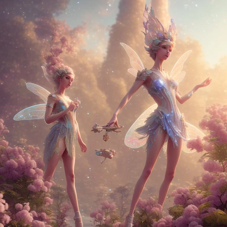 subtle transparent fairy in a galactic ambiance, delicate colors, in the foreground, full of details, smooth，soft light atmosphere, light effect，vaporwave colorful, concept art, smooth, extremely sharp detail, finely tuned detail, ultra high definition, 8 k, unreal engine 5, ultra sharp focus