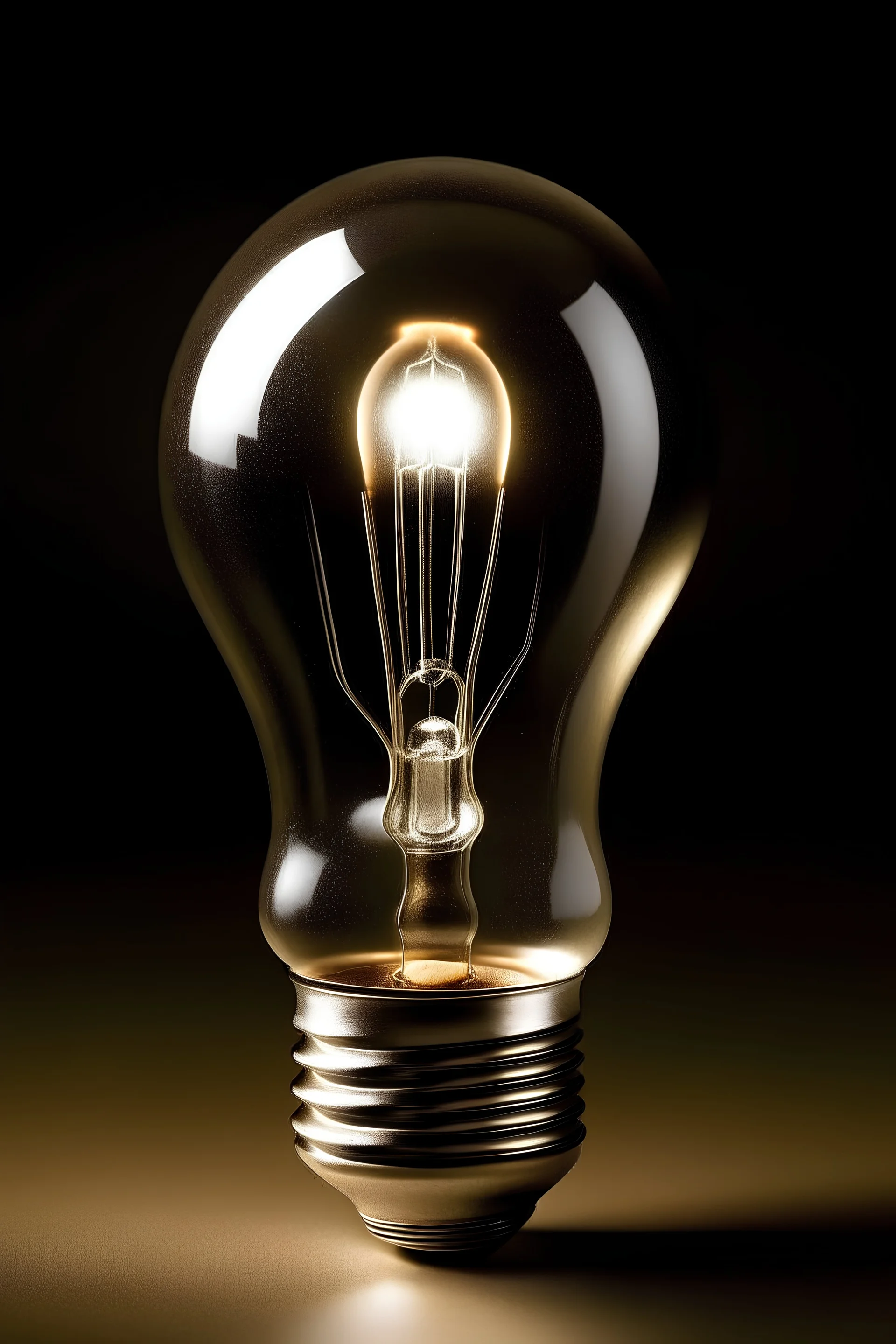 a light bulb to represent facts