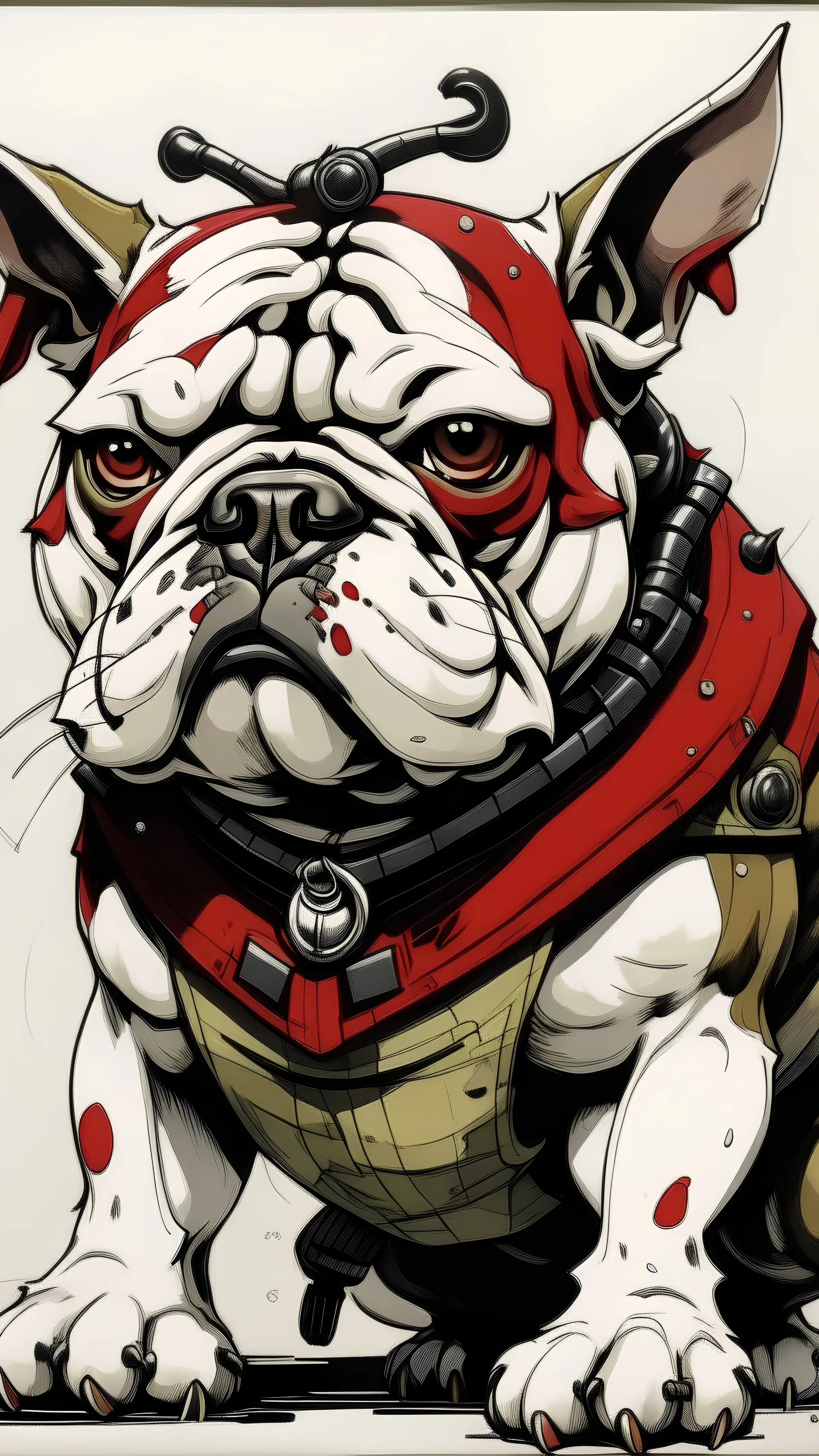 Bulldog by jamie hewlett