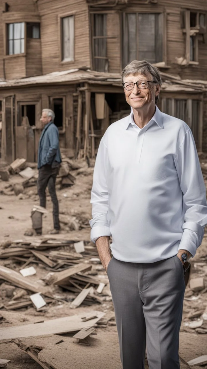 bill gates in ghost town