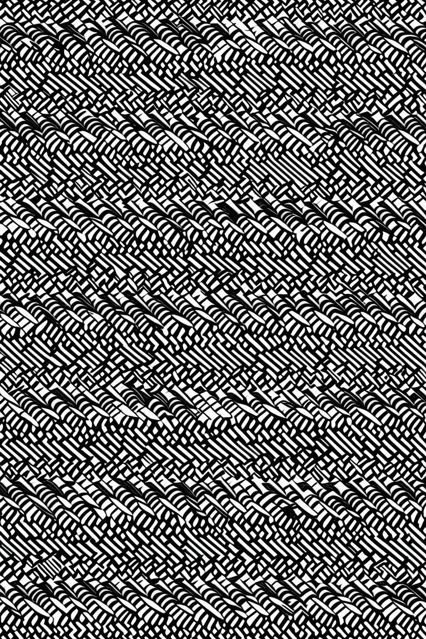 Geometric pattern, black and white, tilable, textile design, tweed