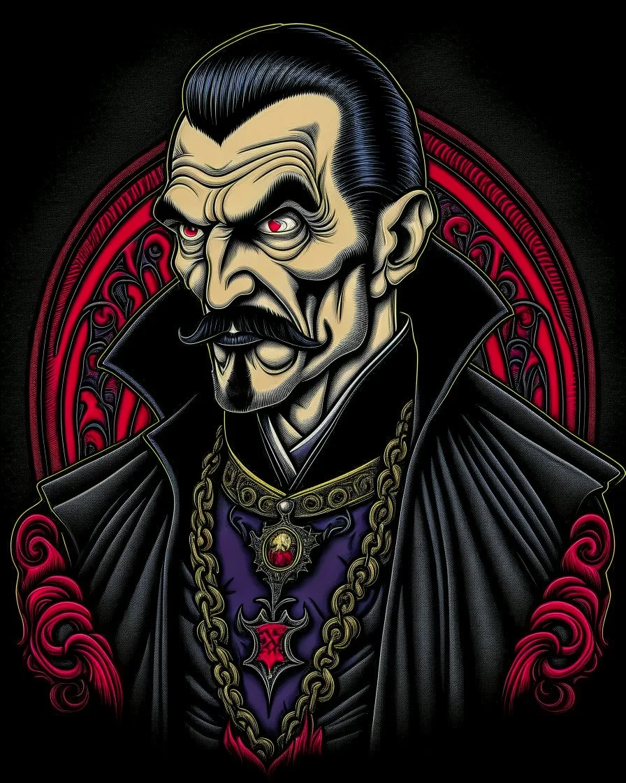 vampire Dracula blood Halloween illustration scary horror design tattoo  vector isolated sticker fantasy 30022557 Stock Photo at Vecteezy