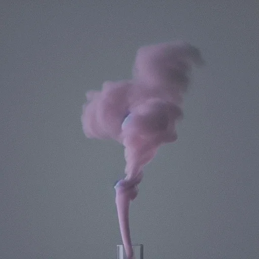 tiny delicate smoke and steam, beautiful composition, centered in frame, smoke effect, steam effect, pastel colors, plain solid color, highly intricate, extremely ornate, highly detailed, photorealistic, chiaroscuro, aesthetic layout, monochrome pantone, minimalist photography, hyper realistic, octane render, minimalist art