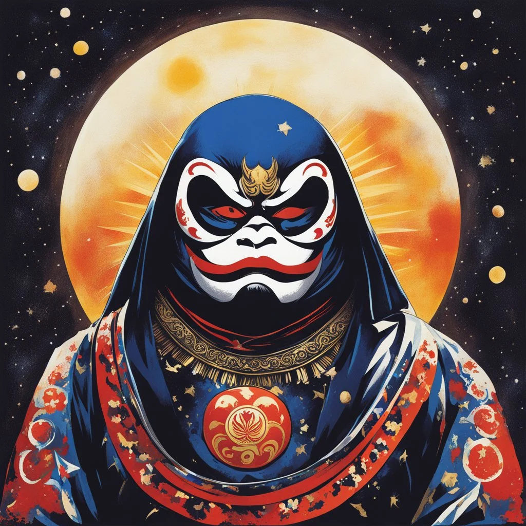 [art by Mil Mascaras] STEEL OF THE CELESTIAL SHADOWS DARUMA MATSUURA