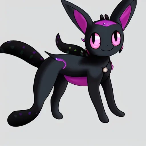 Anthro umbreon female