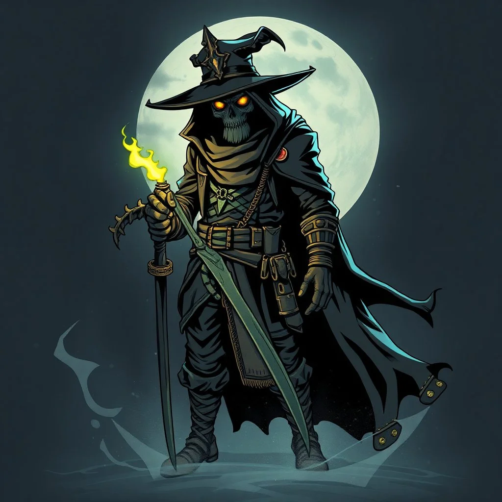 A zaunite gangster in the arcane design