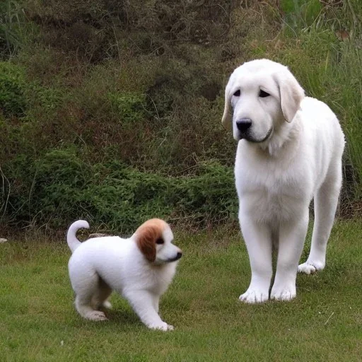 Big friendly puppy