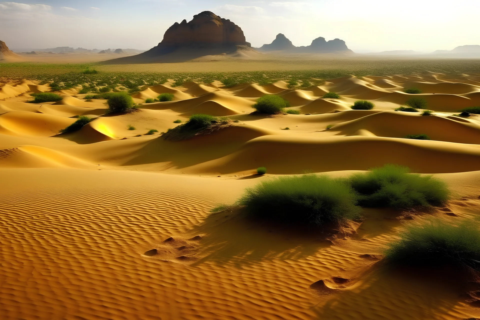 nature of Sudan, kassala mountains , sand dunes