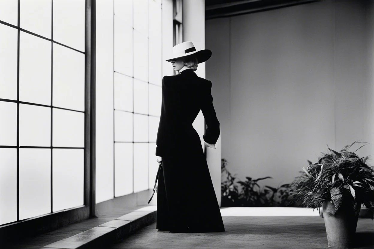 haiku high res photo by Helmut Newton
