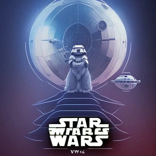 logo with only the letters 'STAR WARS', intricate, epic fantasy