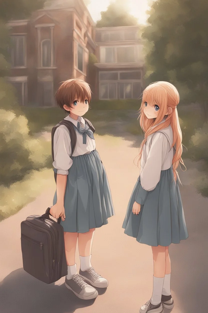 romantic hight school poltergeist girl and life human boy