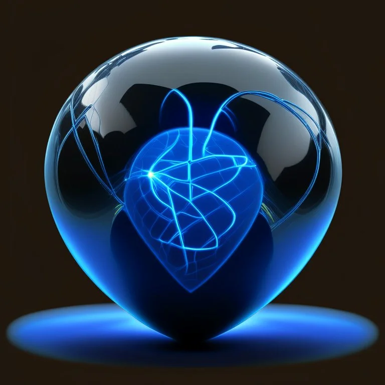 electric heart and a ball