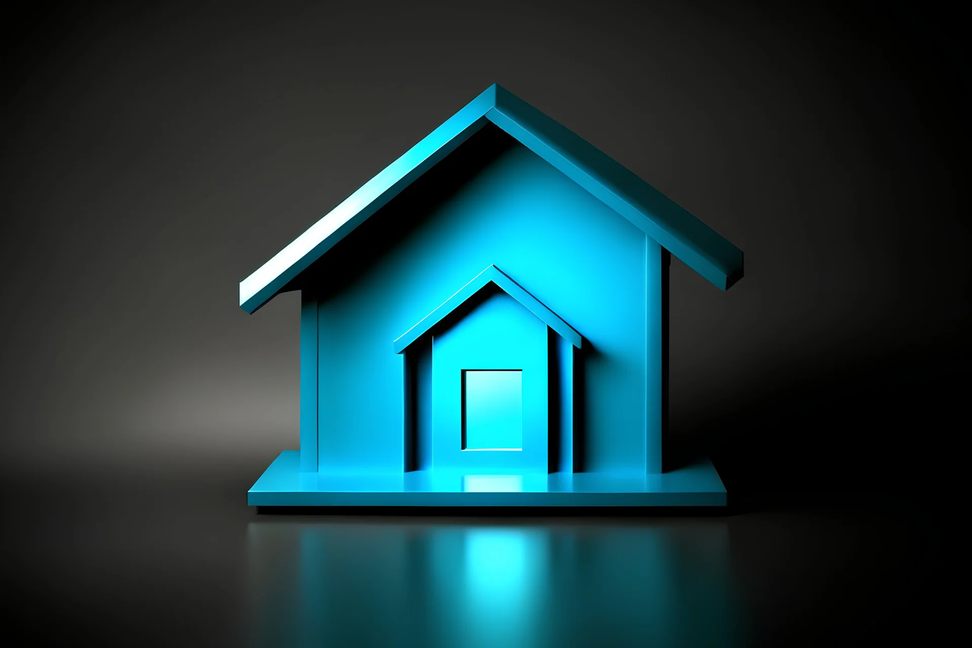 3D LOGO OF HOME