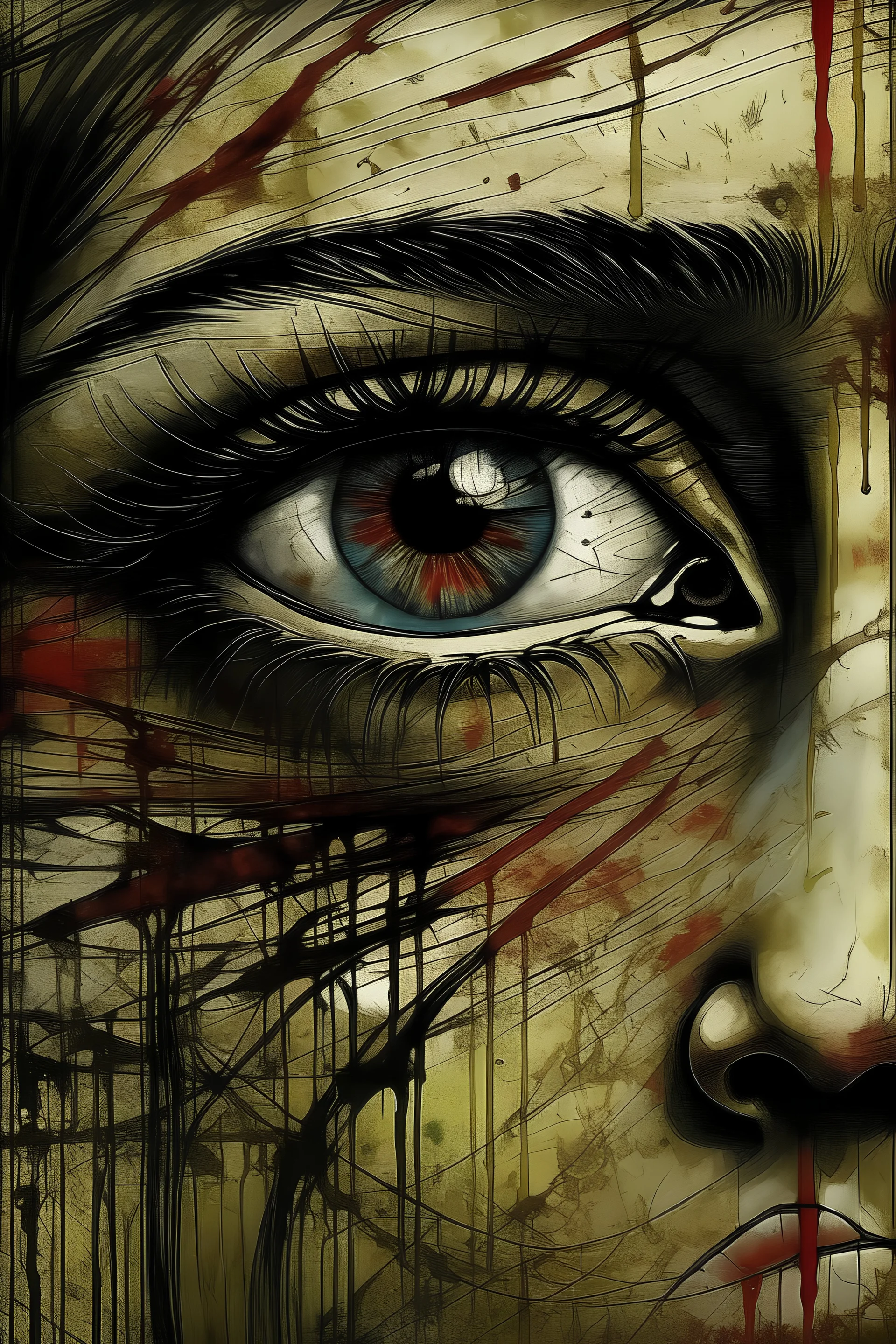 Capa de um livro poético que retrata, a dor, a cegueira, política, o amor, a psicologia e a verdade único e muito artistico