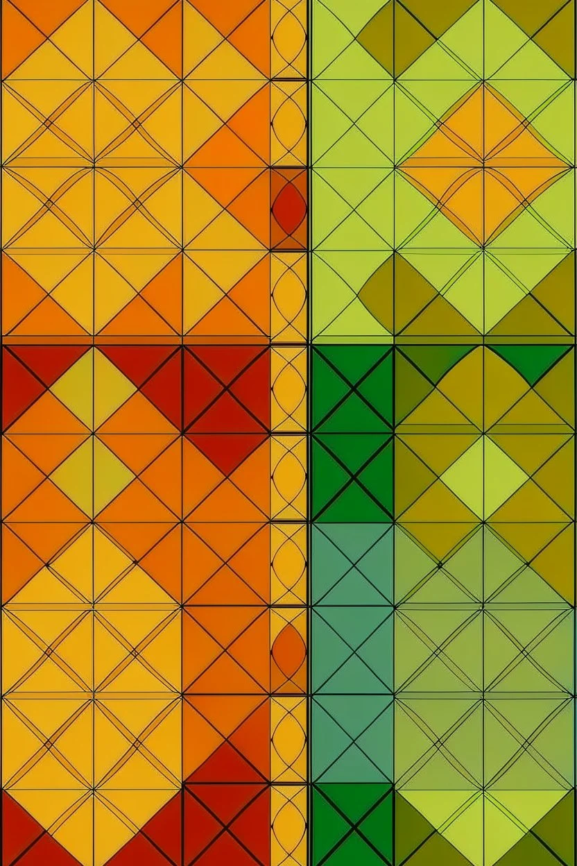 The three regular tilings of the plane.