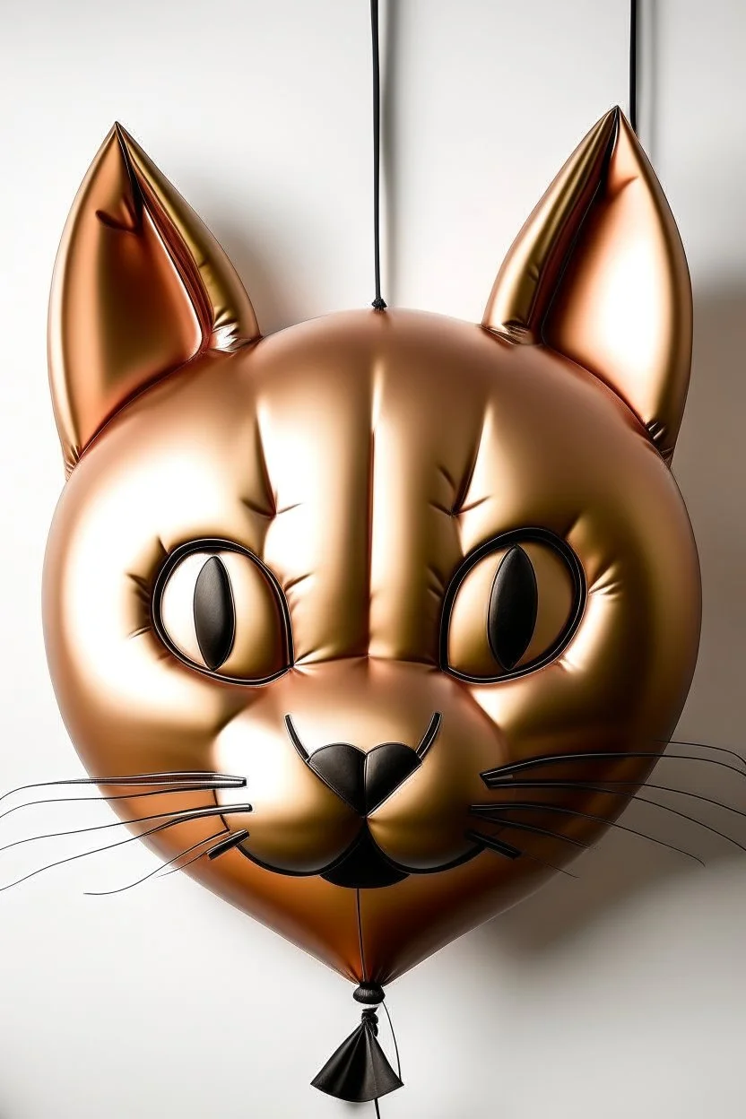 balloon shaped like a cat head