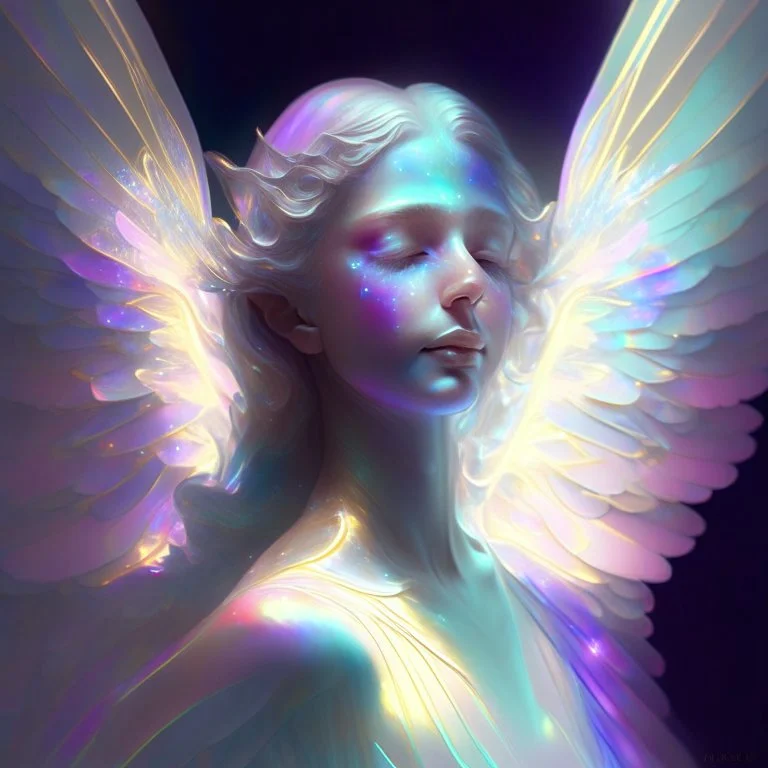 iridescent angel
