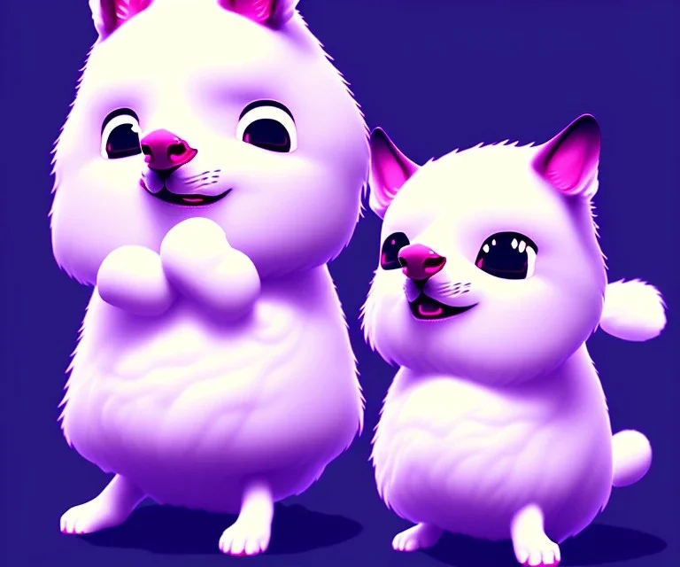  Emojis fluffy animal