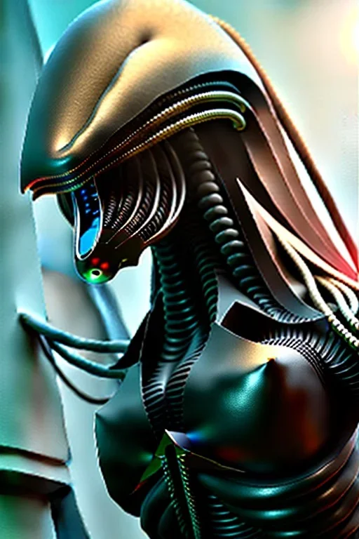 alien, PREDATOR, 8k, finely detailed, photo realistic.