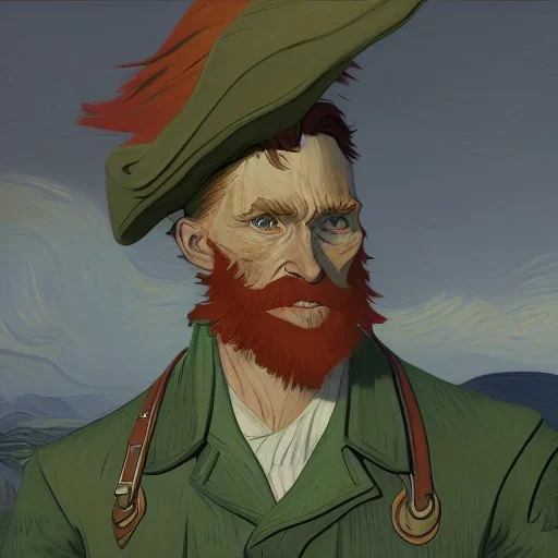 flying dutchman, Van Gogh tarzında